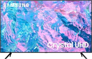 Samsung 43 Inch Crystal UHD 4K Smart TV 2023 43CU7000 UA43CU7000UXZN Black