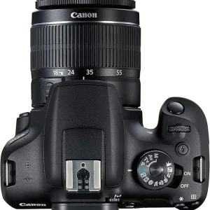 Canon EOS 2000D DSLR camera with EFS, 18-55mm III lens kit
