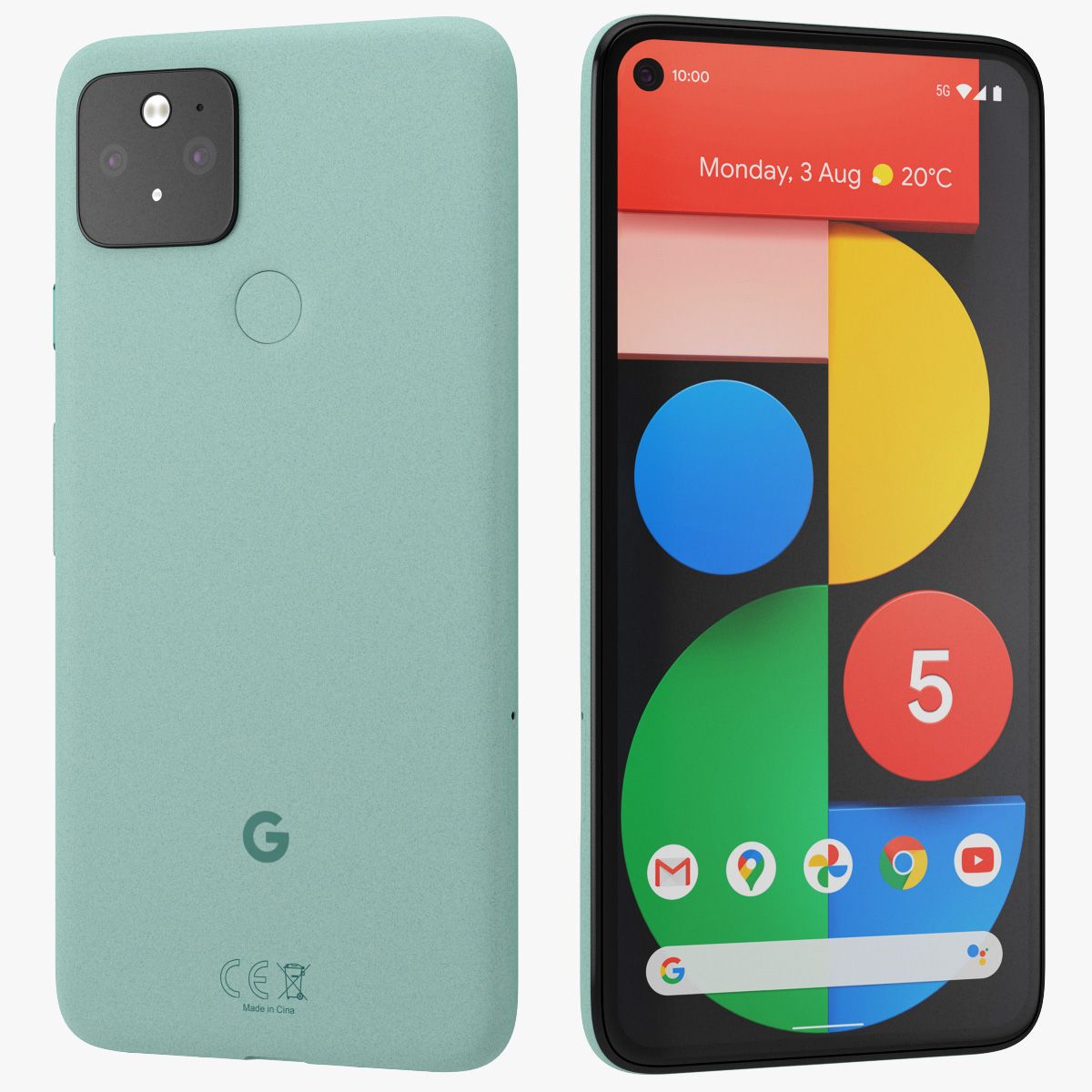 Google Pixel 5 - 8-gb, 128gb, 5g, Sorta-sage, International-version, Google