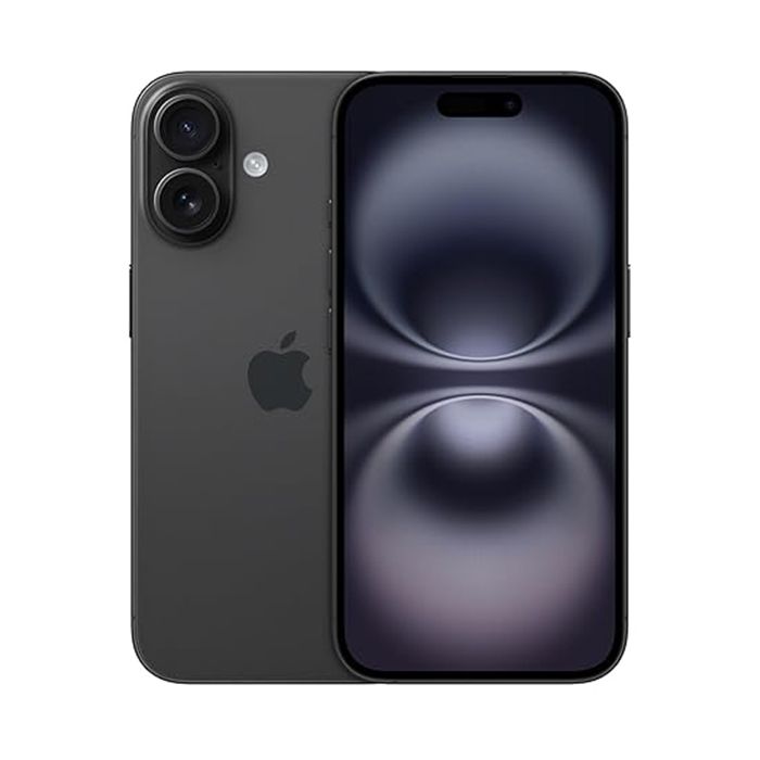 Apple iPhone 16 Plus - 8-gb, 128gb, Black, 5g, With-facetime, International-version-nano-sim-esim, Apple