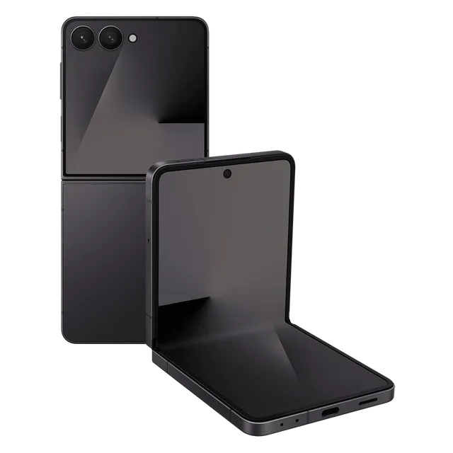 Samsung Galaxy Flip7 - Samsung, Jetblack, 5g, 12gb, Nano-sim-esim, 256gb, International-version