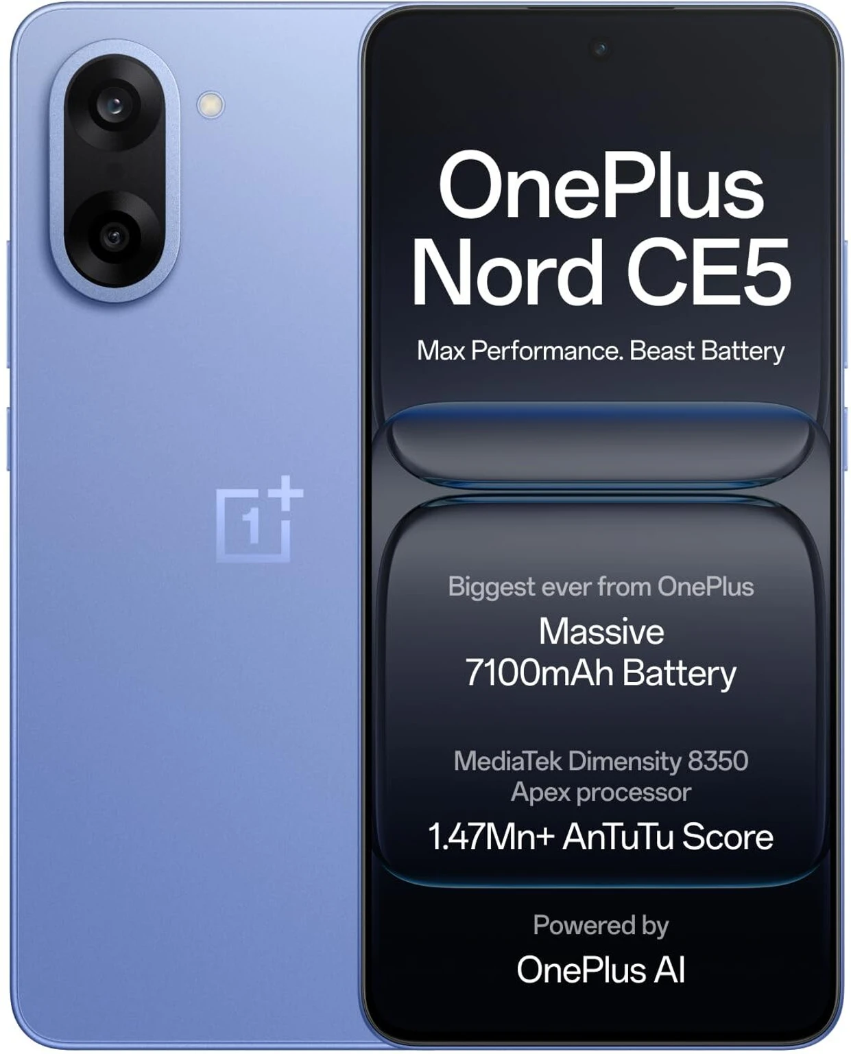 OnePlus Nord CE5 - Nexus-blue, 5g, 8-gb, 128gb, International-version