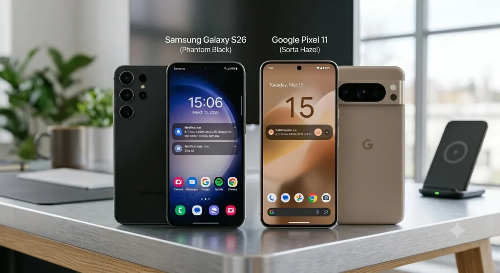 Samsung Galaxy S26 vs Google Pixel 11