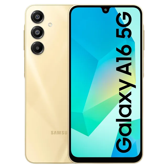 Samsung Galaxy A16 - Gold, 8-gb, 256gb, International-version, 5g, Samsung
