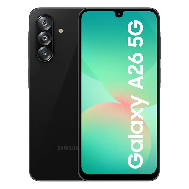 Samsung Galaxy A26 5G - Awesome-black, 4gb, 128gb, International-version, Samsung