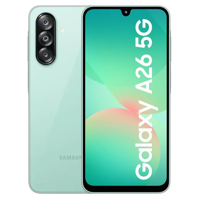 Samsung Galaxy A26 5G - Awesome-mint, 4gb, 128gb, International-version, Samsung