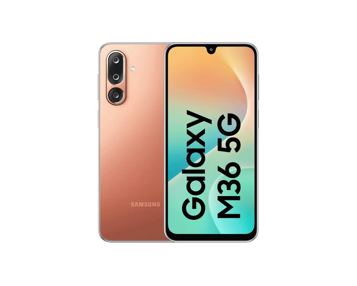 Samsung Galaxy M36 5G - Orange-haze, 6gb, 128gb, International-version, Samsung